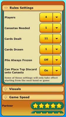 Canasta android App screenshot 5